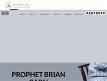 Tablet Screenshot of briancarn.com